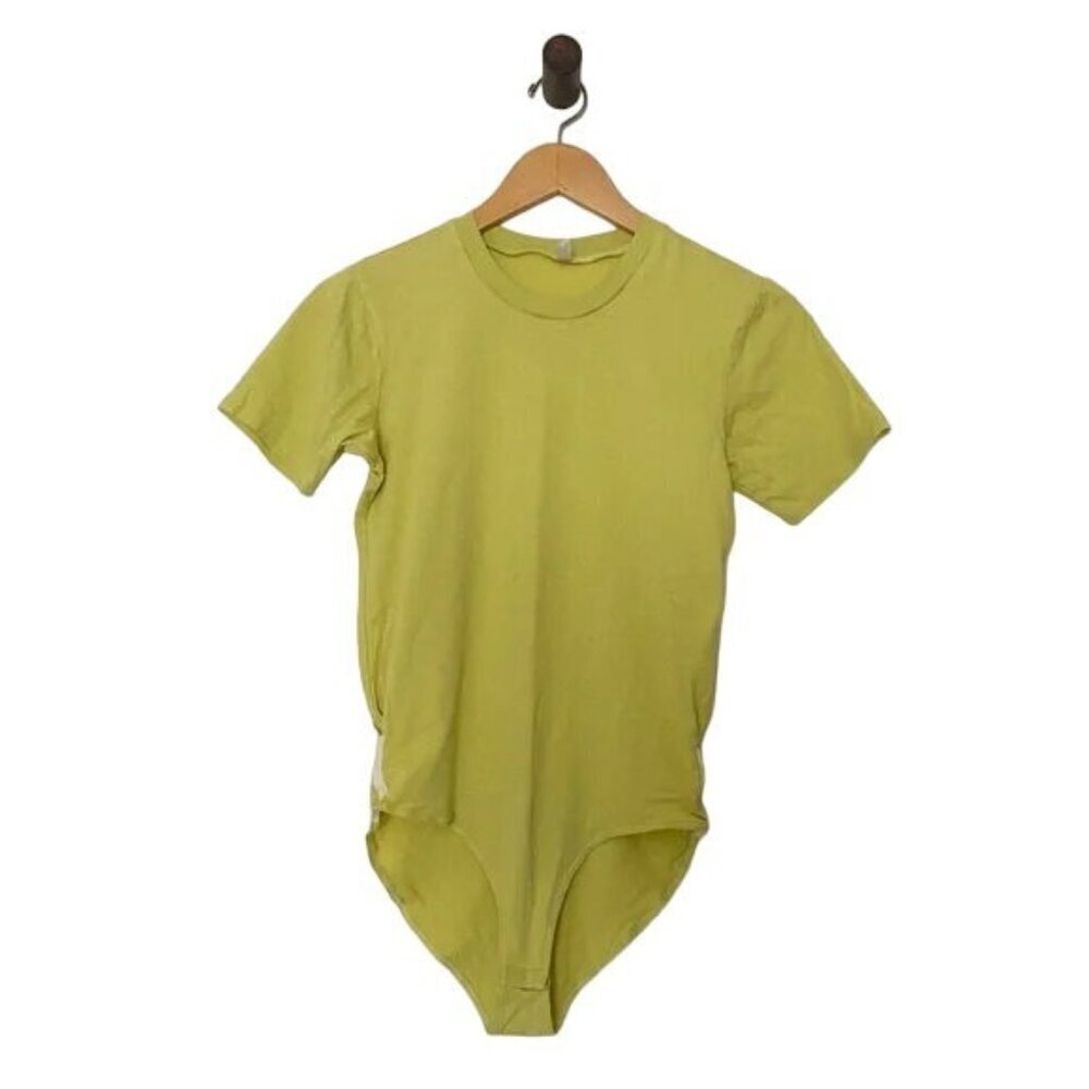 Free People In My Tee Bodysuit in New Pear - Picture 7 of 8